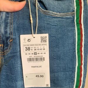 Never worn Zara trafaluc skinny jeans